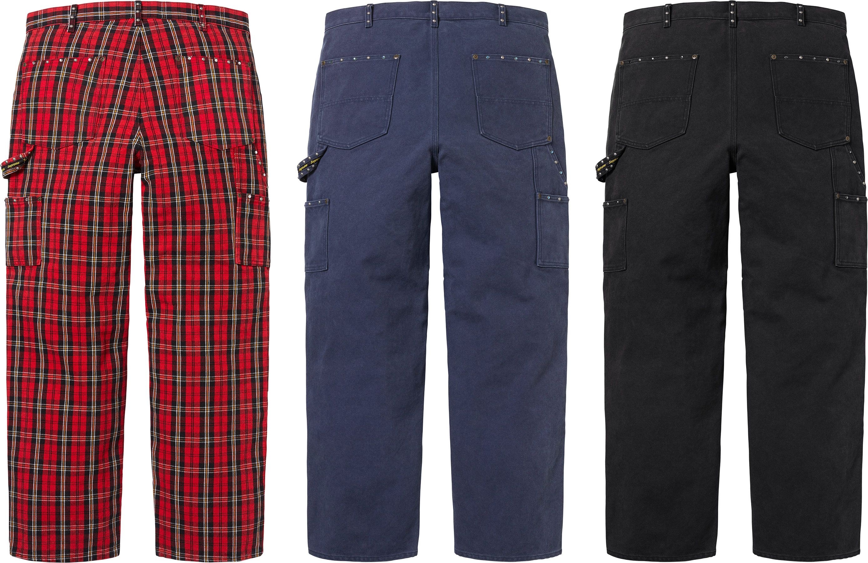 Supreme®/b.b. Simon® Quilted Double Knee Painter Pant